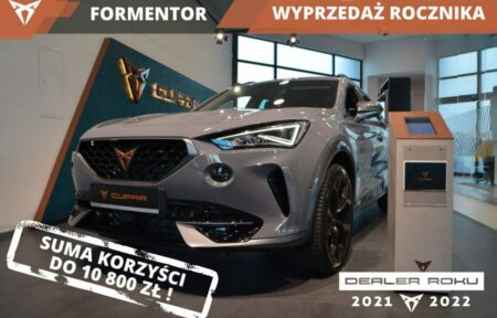 Używany samochód marki Cupra, model Formentor, rocznik 2023, przebieg 10km - miniaturka 0