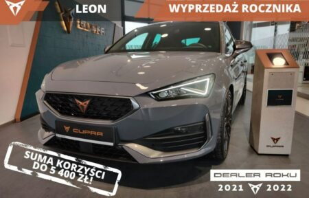 Używany samochód marki Cupra, model Leon, rocznik 2023, przebieg 10km - miniaturka 0
