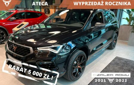 Używany samochód marki Cupra, model Ateca, rocznik 2023, przebieg 10km - miniaturka 0