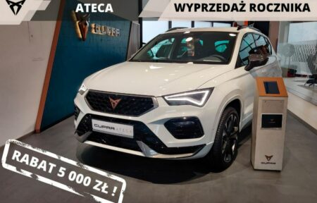 Używany samochód marki Cupra, model Ateca, rocznik 2023, przebieg 10km - miniaturka 0