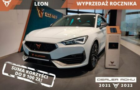 Używany samochód marki Cupra, model Leon Sportstourer, rocznik 2023, przebieg 10km - miniaturka 0
