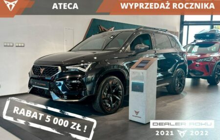 Używany samochód marki Cupra, model Ateca, rocznik 2023, przebieg 10km - miniaturka 0