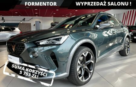 Używany samochód marki Cupra, model Formentor, rocznik 2022, przebieg 26500km - miniaturka 0