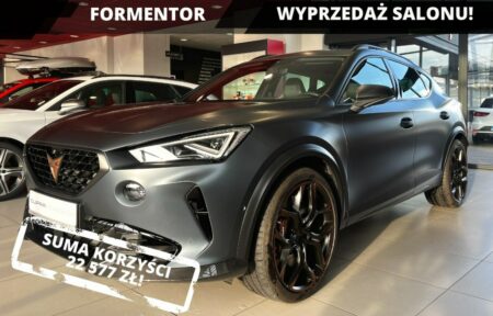 Używany samochód marki Cupra, model Formentor, rocznik 2022, przebieg 4500km - miniaturka 0