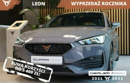 Używany samochód marki Cupra, model Leon, rocznik 2023, przebieg 10km - miniaturka 0