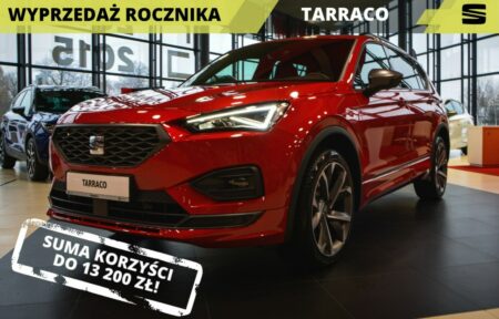 Używany samochód marki Seat, model Tarraco, rocznik 2023, przebieg 10km - miniaturka 0