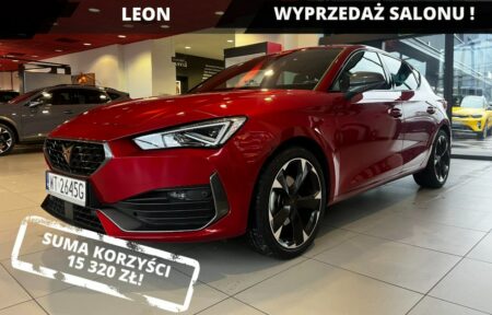 Używany samochód marki Cupra, model Leon, rocznik 2023, przebieg 12500km - miniaturka 0