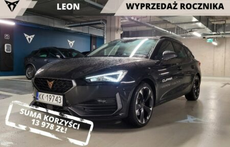 Używany samochód marki Cupra, model Leon Sportstourer, rocznik 2023, przebieg 700km - miniaturka 0