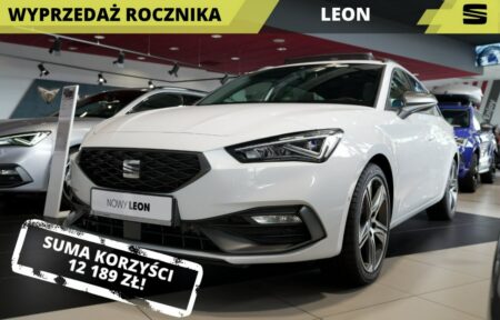 Używany samochód marki Seat, model Leon, rocznik 2023, przebieg 10km - miniaturka 0
