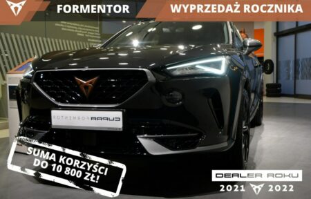 Używany samochód marki Cupra, model Formentor, rocznik 2023, przebieg 10km - miniaturka 0