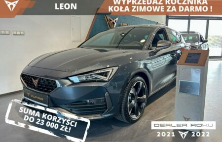 Używany samochód marki Cupra, model Leon, rocznik 2023, przebieg 10km - miniaturka 0