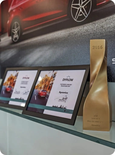 nagroda dla salonu SEAT w Jaworniku