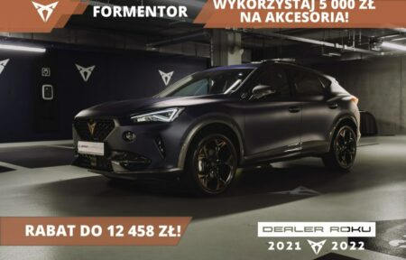 Używany samochód marki Cupra, model Formentor, rocznik 2024, przebieg 10km - miniaturka 0