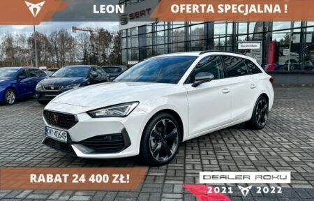 Używany samochód marki Cupra, model Leon Sportstourer, rocznik 2023, przebieg 12000km - miniaturka 0