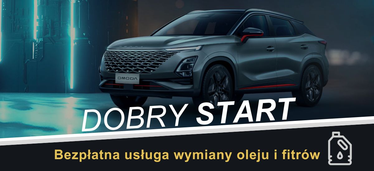 dobry start, bezpłatna wymiana oleju i filtrów, omoda, kraków, warszawa