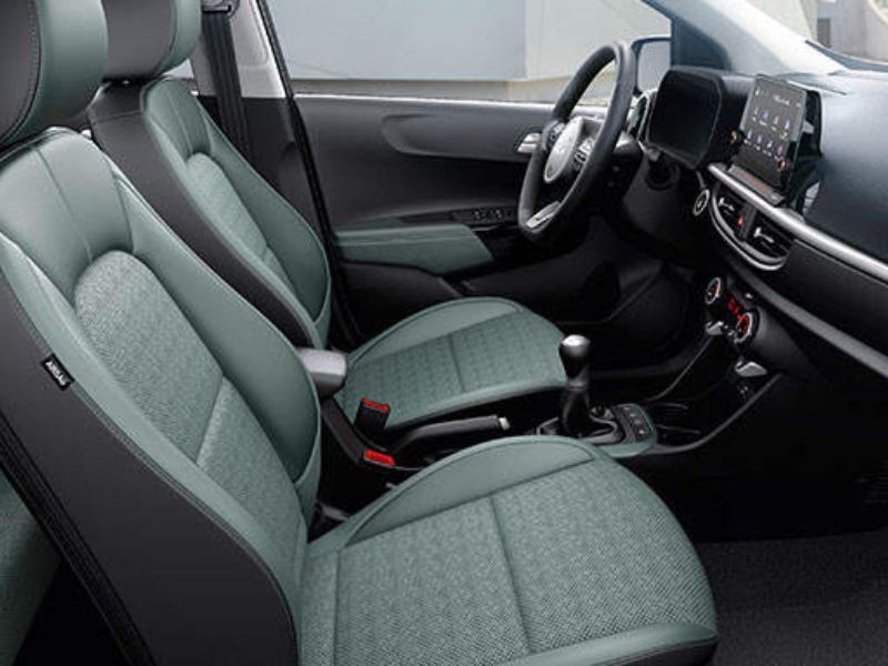 nowa kia picanto, wnętrze