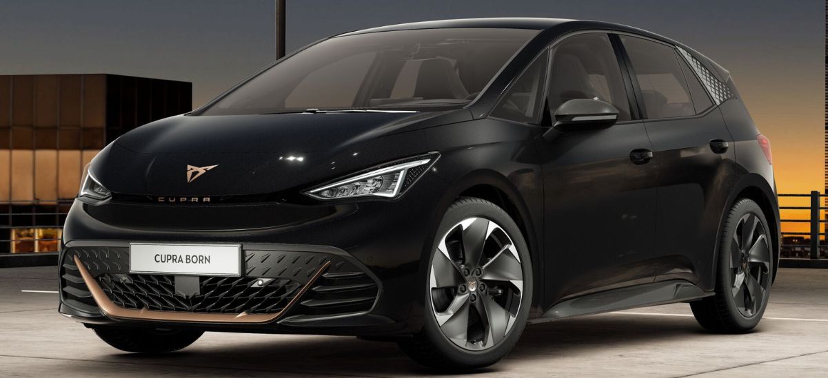 cupra born midnight black