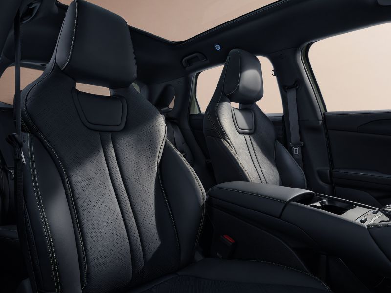 byd atto 2 - ergonomiczne fotele podgrzewane