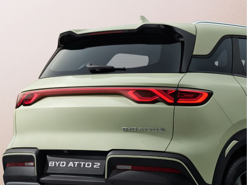 byd atto 2 , tylne światła