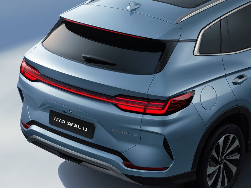 byd seal u - światła, reflektory