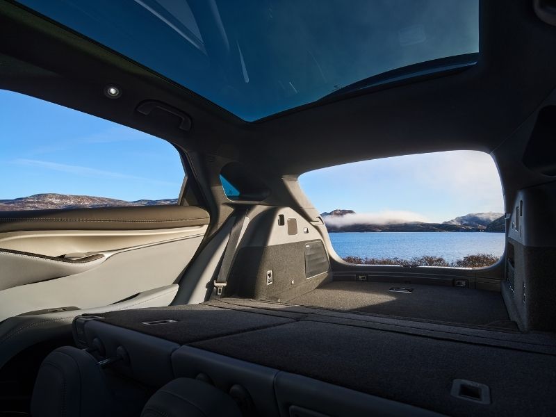 byd sealion 7 - bagażnik, przestrzeń