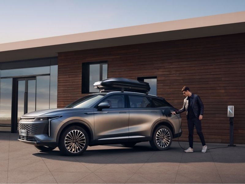 omoda 9 - vehicle to load V2L