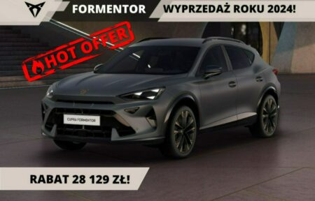 Używany samochód marki Cupra, model Formentor, rocznik 2024, przebieg 10km - miniaturka 0