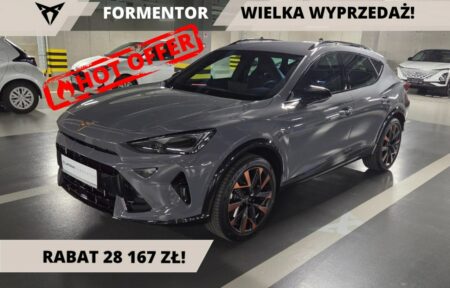 Używany samochód marki Cupra, model Formentor, rocznik 2024, przebieg 10km - miniaturka 0