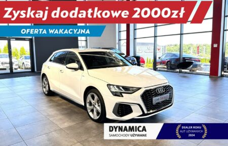 Używany samochód marki Audi, model A3, rocznik 2023, przebieg 6400km - miniaturka 0