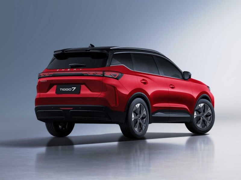 chery tiggo 7 tył