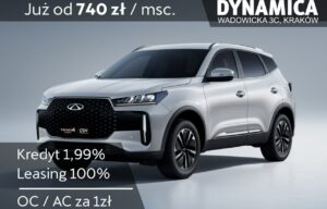 Używany samochód marki Chery, model Tiggo 4, rocznik 2025, przebieg 10km