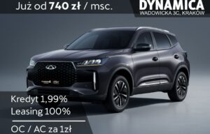 Używany samochód marki Chery, model Tiggo 4, rocznik 2025, przebieg 10km