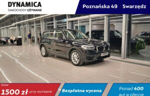 Używany samochód marki BMW, model X3, rocznik 2019, przebieg 124000km