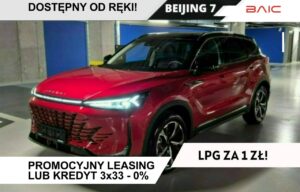 Używany samochód marki Baic, model Beijing 7, rocznik 2025, przebieg 10km