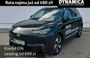 Używany samochód marki Geely, model EX5, rocznik 2025, przebieg 2000km