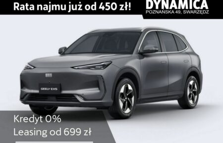 Używany samochód marki Geely, model EX5, rocznik 2025, przebieg 10km - miniaturka 0