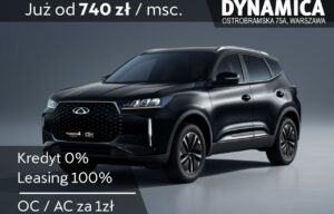 Używany samochód marki Chery, model Tiggo 4, rocznik 2025, przebieg 10km