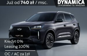 Używany samochód marki Chery, model Tiggo 4, rocznik 2025, przebieg 10km