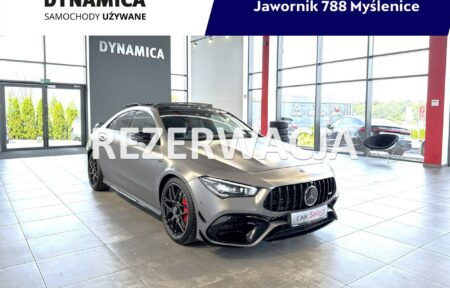 Używany samochód marki Mercedes, model CLA 45 AMG, rocznik 2022, przebieg 46700km - miniaturka 0