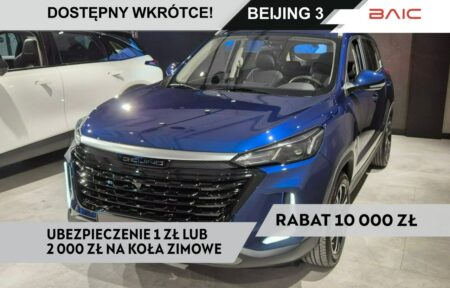 Używany samochód marki Baic, model Beijing 3, rocznik 2025, przebieg 10km - miniaturka 0
