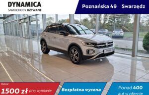 Używany samochód marki Volkswagen, model T-Roc, rocznik 2022, przebieg 44600km
