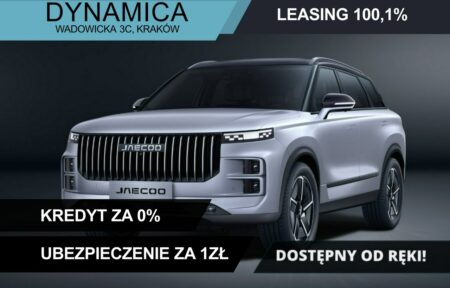 Używany samochód marki Jaecoo, model 7, rocznik 2025, przebieg 10km