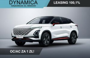 Używany samochód marki OMODA, model 5, rocznik 2025, przebieg 10km