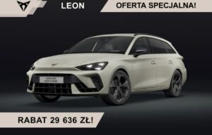 Używany samochód marki Cupra, model Leon Sportstourer, rocznik 2025, przebieg 10km