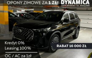 Używany samochód marki Chery, model Tiggo 8, rocznik 2025, przebieg 10km