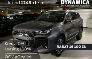 Używany samochód marki Chery, model Tiggo 7, rocznik 2025, przebieg 10km