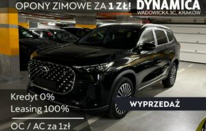 Używany samochód marki Chery, model Tiggo 8, rocznik 2025, przebieg 10km