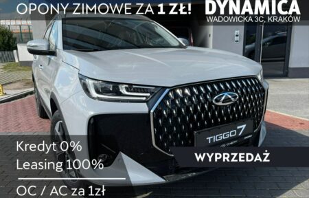 Używany samochód marki Chery, model Tiggo 7, rocznik 2025, przebieg 10km - miniaturka 0
