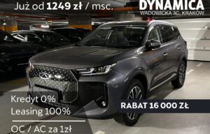 Używany samochód marki Chery, model Tiggo 7, rocznik 2025, przebieg 10km