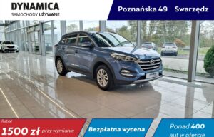 Używany samochód marki Hyundai, model Tucson, rocznik 2016, przebieg 143600km